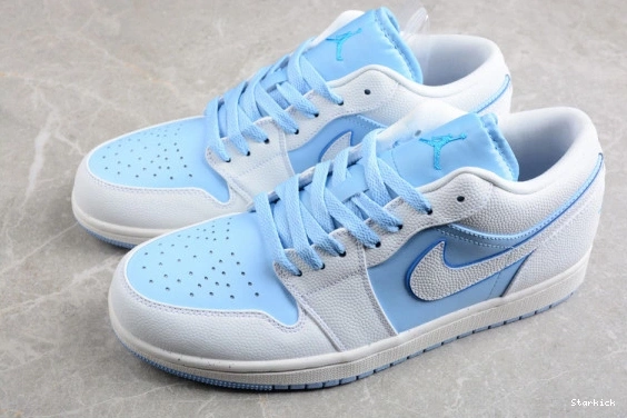 DV1299-104 Ice Reverse Low Jordan 1 Blue SE 0314